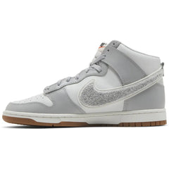 Nike Dunk High University Chenille Swoosh Light Smoke Grey