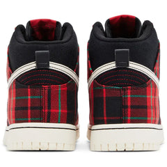 Nike Dunk High Red Plaid