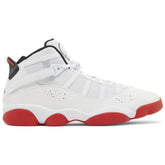 Jordan 6 Rings White University Red Black