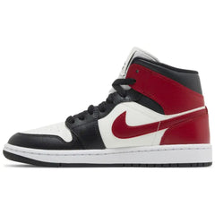 Nike Air Jordan 1 Mid Gym Red Off Noir (W)