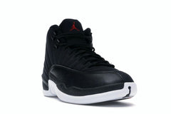 Air Jordan 12 Retro Nylon Black Gym Red White 130690-004 Sneakers