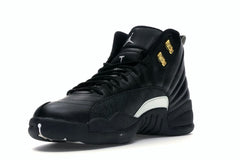 Air Jordan 12 Retro The Master Black Rattan White Metallic Gold 130690-013