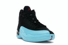 Air Jordan 12 Retro Gamma Blue Black Gym Red Sneakers Size 130690-027