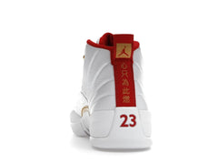 Air Jordan 12 Retro FIBA 2019 White University Red Metallic Gold