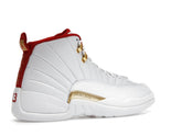 Air Jordan 12 Retro FIBA 2019 White University Red Metallic Gold
