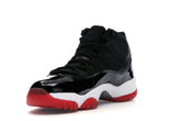 Air Jordan 11 Retro Playoffs 2001 Black Red White 136046-061