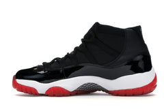 Air Jordan 11 Retro Playoffs 2001 Black Red White 136046-061