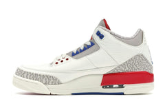 Air Jordan 3 Retro International Flight Sail/Sport Royal/Light Bone/Fire Red