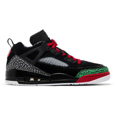Jordan Spizike Low Black Classic Green White Varsity Red