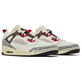 Jordan Spizike Low Sail Anthracite Coconut Milk Varsity Red