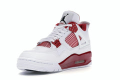 Air Jordan 4 Retro Alternate 89 White Black Gym Red 308497-106