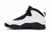 Air Jordan 10 Retro Double Nickel (310805-102) White/Black-True Red Men’s Sneakers