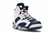 Air Jordan 6 Retro Olympic London 2012 White/Midnight Navy-Varsity Red