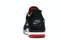Jordan 4 Retro Bred (2019) GS – Black/Fire Red-Cement Grey-Summit White