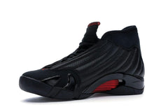 Jordan 14 Retro Last Shot 2018 Black Varsity Red Sneakers 487471-003
