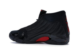Jordan 14 Retro Last Shot 2018 Black Varsity Red Sneakers 487471-003