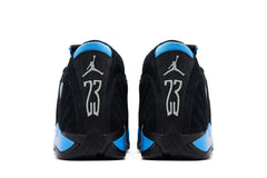 Air Jordan 14 Retro Black University Blue 2026 Black White University Blue Metallic Silver
