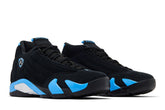 Air Jordan 14 Retro Black University Blue 2026 Black White University Blue Metallic Silver