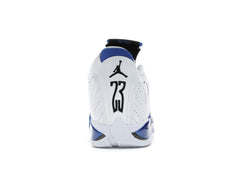 Jordan 14 Retro White Hyper Royal Sneakers