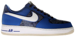 Nike Air Force 1 Snake Skin Blue