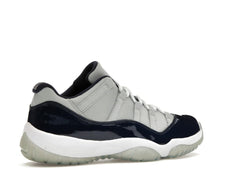 Air Jordan 11 Retro Low Georgetown Grey Mist/White-Midnight Navy 528895-007