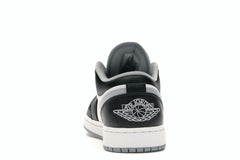 Air Jordan 1 Low Shadow 553558-039 Black Light Smoke Grey White Sneakers