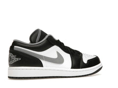 Jordan 1 Low Black White Grey 553558-040 Sneakers