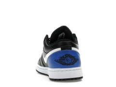 Jordan 1 Low Black Royal Toe Sneakers 553558-042