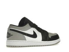Air Jordan 1 Low Shadow Toe Light Smoke Grey Black White 553558-052