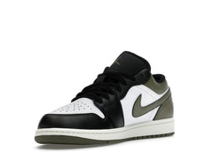 Jordan 1 Low Black Toe Medium Olive 553558-092