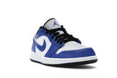 Air Jordan 1 Low Game Royal White/Game Royal-Black 553558-124