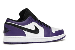 Air Jordan 1 Low Court Purple White 553558-500