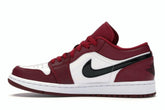 Jordan 1 Low Noble Red 553558-602 Sneakers