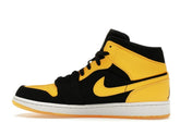 Air Jordan 1 Retro Mid New Love (2017) Black Varsity Maize White 554724-035