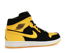 Air Jordan 1 Retro Mid New Love (2017) Black Varsity Maize White 554724-035