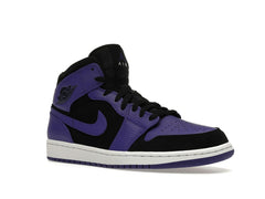 Jordan 1 Mid Black Dark Concord: Stylish Retro Sneaker