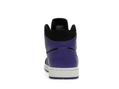 Jordan 1 Mid Black Dark Concord: Stylish Retro Sneaker