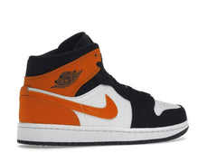 Air Jordan 1 Mid Shattered Backboard 554724-058 Black White Starfish