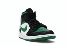 Jordan 1 Mid Green Toe Sneakers – 554724-067