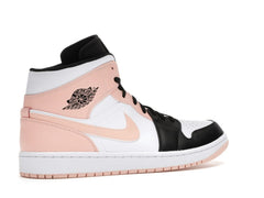 Air Jordan 1 Mid Arctic Orange Black Toe (554724-133)
