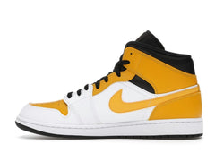 Air Jordan 1 Mid University Gold White Black 554724-170 Sneakers