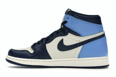Air Jordan 1 Retro High Obsidian 555088-140 Sail/Obsidian/University Blue