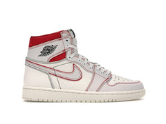 Jordan 1 Retro High Phantom Gym Red Sneakers