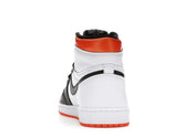 Air Jordan 1 Retro High Electro Orange (555088-180) White/Electro Orange-Black