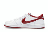 Air Jordan 1 Retro Low White Varsity Red 705329-101