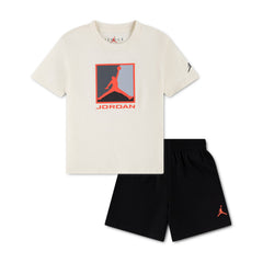 Block Logo Mesh Short Set - Toddler