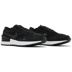 Nike Waffle One Black White Orange Black (GS)