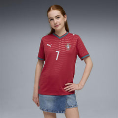 Portugal 26/27 Ronaldo Replica Home Jersey - Youth