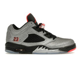 Air Jordan 5 Retro Low Neymar Reflective Silver Sneakers 846315-025