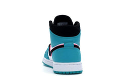 Air Jordan 1 Mid South Beach Turbo Green Black Hyper Pink Orange Peel 852542-306